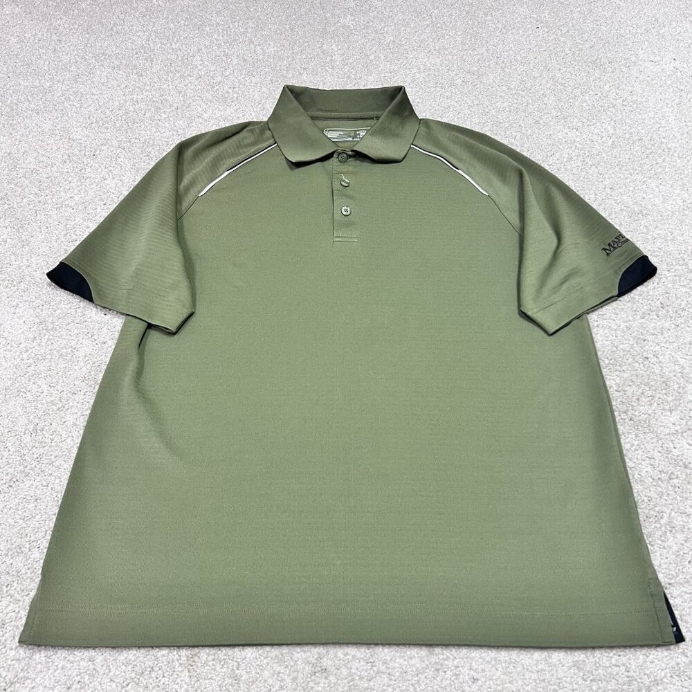 Cutter & Buck Polo Men’s Green Short Sleeve Size Large